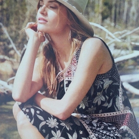 Anthropologie  Floreat Grasslands Midi Dress 2 - Picture 2 of 8